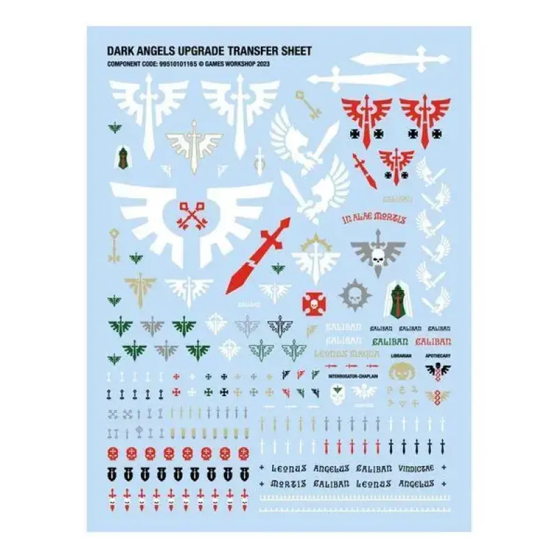 Набір мініатюр WARHAMMER 40000: DARK ANGELS - UPGRADES AND TRANSFERS