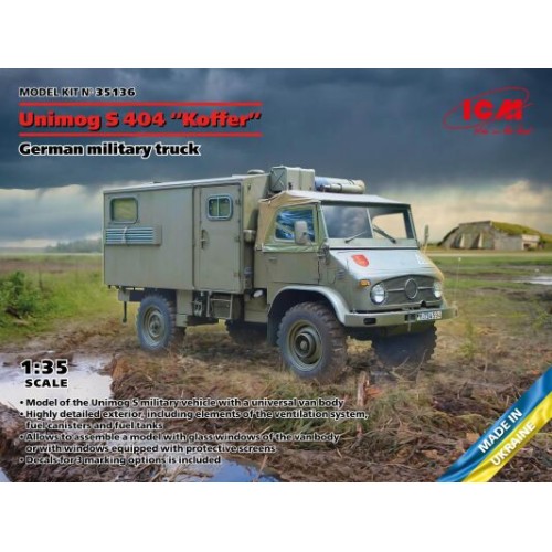 Unimog S 404 з кузовом-фургоном