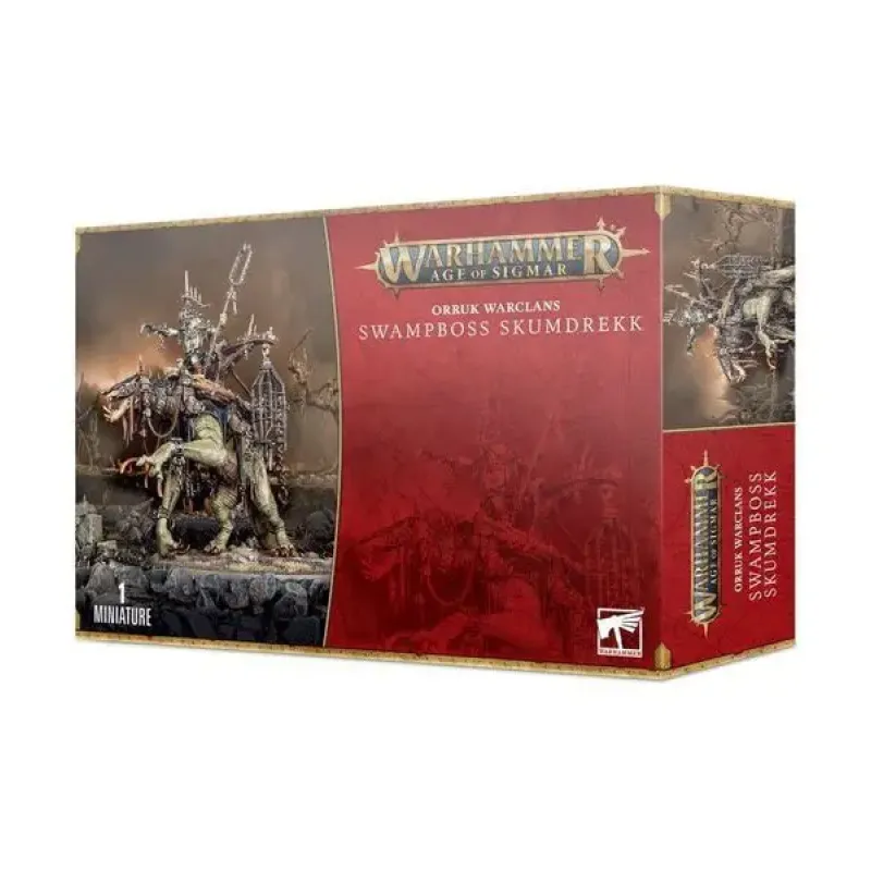 Мініатюра AGE OF SIGMAR: ORRUK WARCLANS - SWAMPBOSS SKUMDREKK