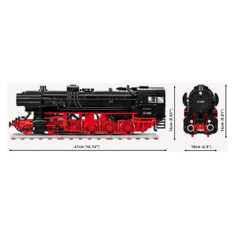 Конструктор COBI Локомотив DRB Class 52 масштаб 1:35, 1723 деталі