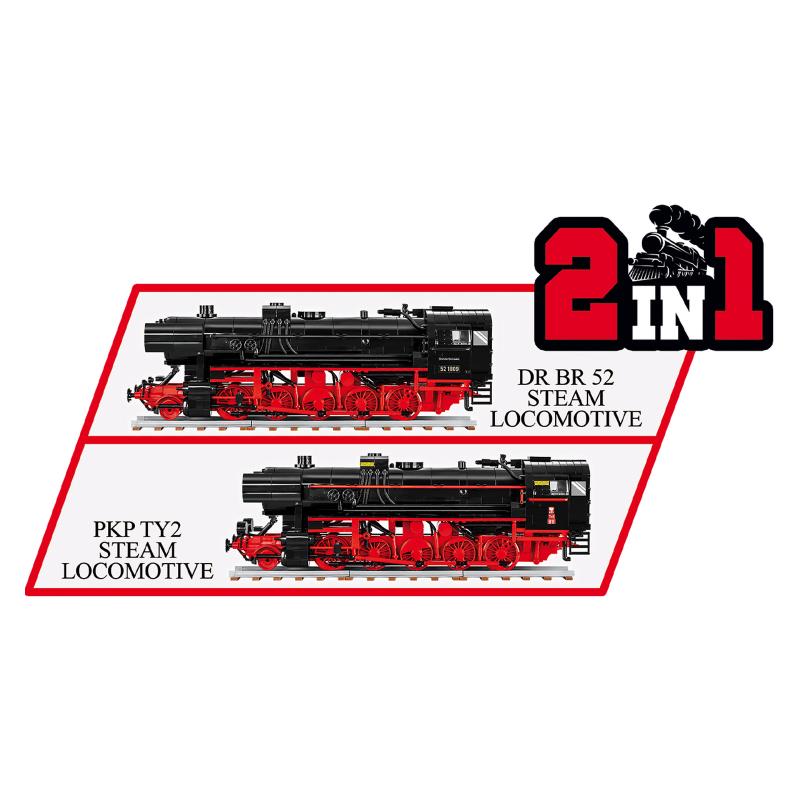 Конструктор COBI Локомотив DRB Class 52 масштаб 1:35, 1723 деталі
