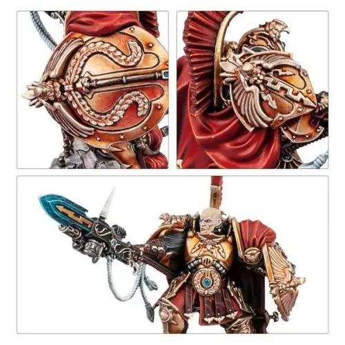 Мініатюра WARHAMMER 40000: ADEPTUS CUSTODES - SHIELD CAPTAIN
