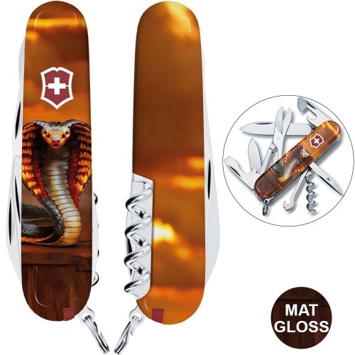 Швейцарский складной нож 91мм Victorinox CLIMBER ZODIAC 1.3703.Z4250pk