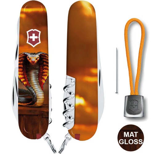 Швейцарский складной нож 91мм Victorinox CLIMBER ZODIAC 1.3703.Z4250pk