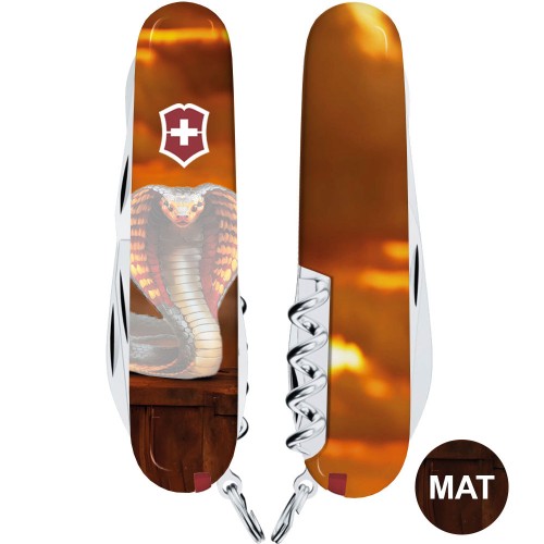 Швейцарский складной нож 91мм Victorinox CLIMBER ZODIAC 1.3703.Z4250pk