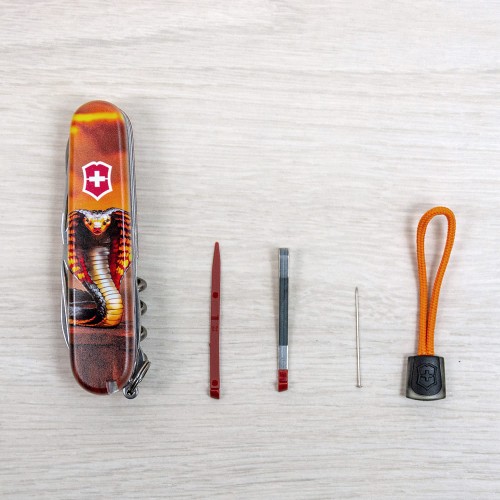 Швейцарский складной нож 91мм Victorinox CLIMBER ZODIAC 1.3703.Z4250pk