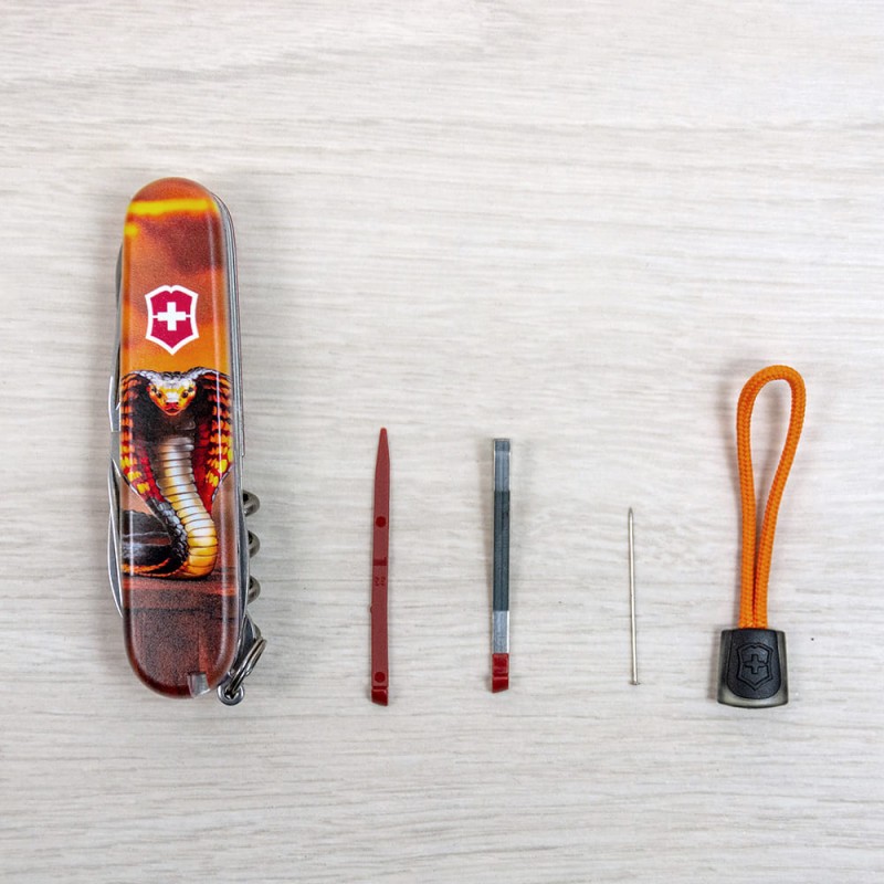 Швейцарский складной нож 91мм Victorinox CLIMBER ZODIAC 1.3703.Z4250pk