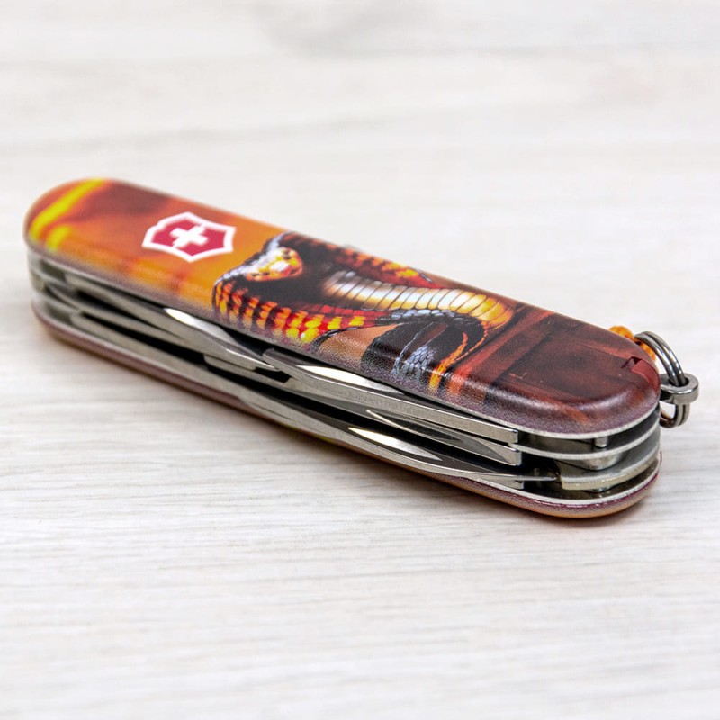 Швейцарский складной нож 91мм Victorinox CLIMBER ZODIAC 1.3703.Z4250pk