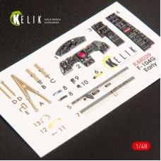 F-104J "Starfighter" Рання версія 3D декаль інтер'єр для комплекту Hasegawa 1:48 KELIK K48029