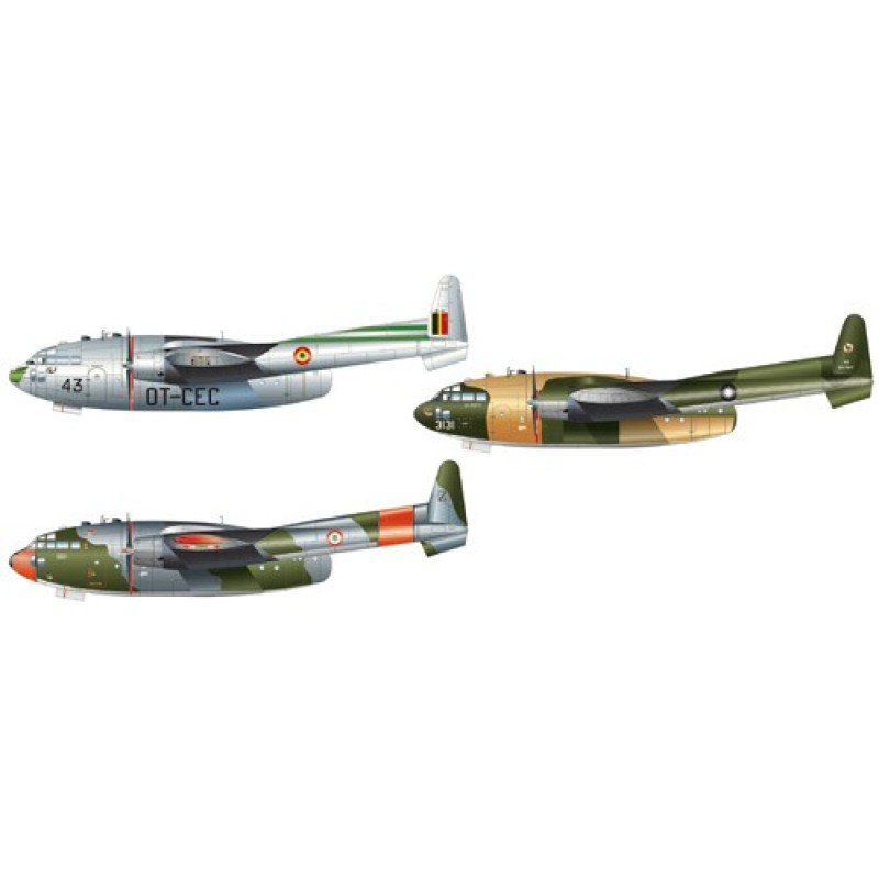 Сборная модель самолета Сборная модель 1:72 Самолет C - 119G FLYING BOXCAR Италери 0146 1:72