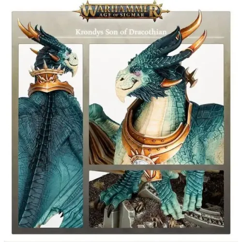 Мініатюра AGE OF SIGMAR: STORMCAST ETERNALS - KRONDYS SON OF DRACOTHIAN