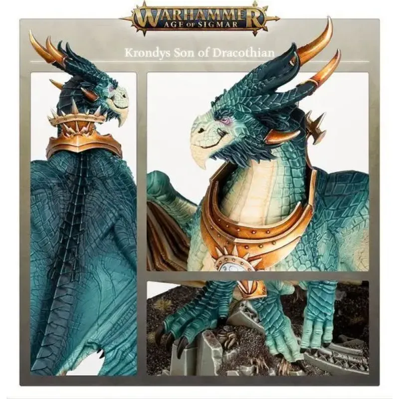 Мініатюра AGE OF SIGMAR: STORMCAST ETERNALS - KRONDYS SON OF DRACOTHIAN