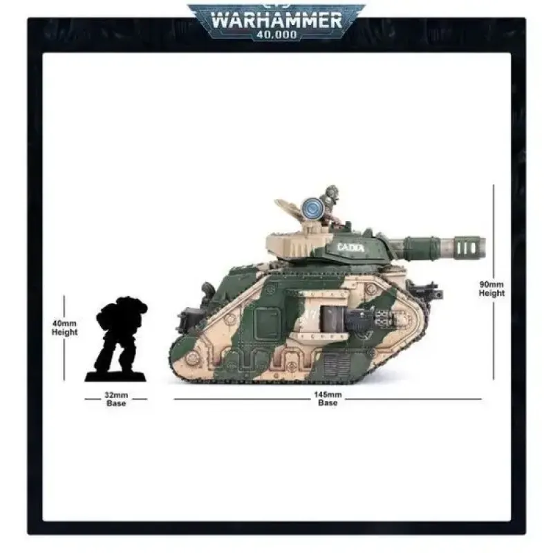 Мініатюра WARHAMMER 40000: ASTRA MILITARUM - LEMAN RUSS BATTLE TANK