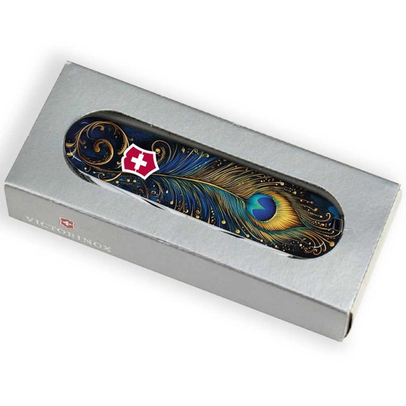 Швейцарский складной нож 91мм Victorinox HUNTSMAN DESIGN Удивительное перо 1.3713.3.R2120pk