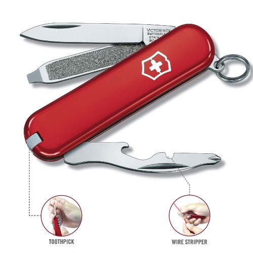 Швейцарский складной нож 58мм Victorinox RALLY 0.6163