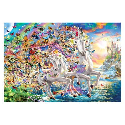 2D Пазли Пазл Eurographics Фентезі Єдиноріг, 2000 елементів