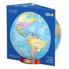 Пазл Eurographics Мапа світу, подарункова коробка 550 елементів