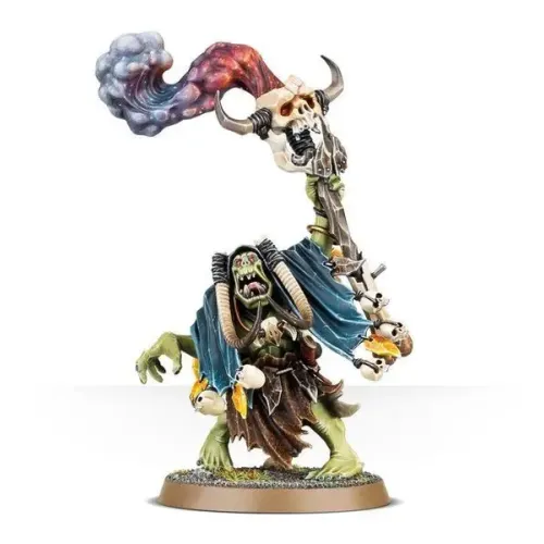 Orruk Warclans Миниатюра AGE OF SIGMAR: ORRUK WARCLANS - WEIRDNOB SHAMAN