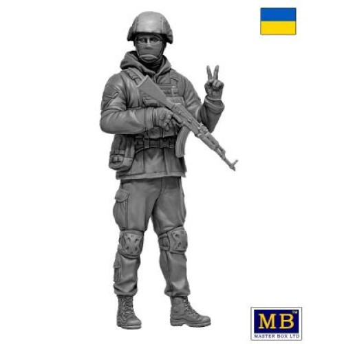 Український солдат, Оборона Києва, березень 2022 р.
