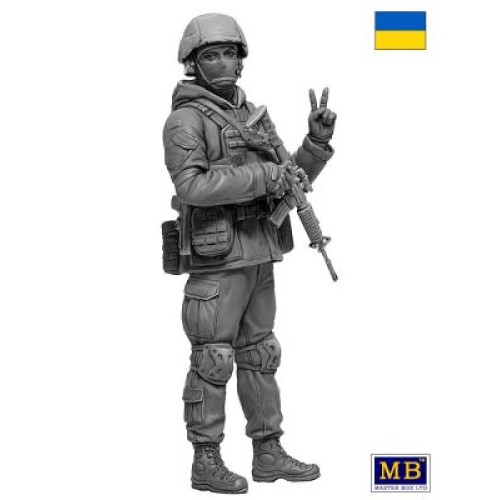 Український солдат, Оборона Києва, березень 2022 р.