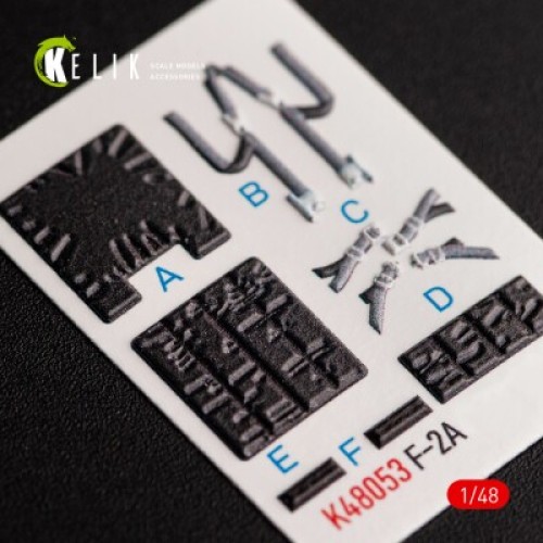 JASDF F-2A 3D декаль інтер'єр для комплекту Hasegawa 1:48 КЕЛИК K48053