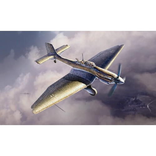 Збірна модель літака Збірна модель 1:48 Літак JU-87 D-5 Stuka Italeri 2709 1:48
