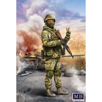 Украинский солдат, Оборона Киева, март 2022 г.