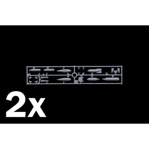 Збірна модель літака Збірна модель 1:48 Літак JU-87 D-5 Stuka Italeri 2709 1:48