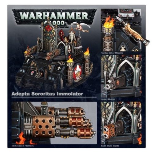 Мініатюра WARHAMMER 40000: ADEPTA SORORITAS - IMMOLATOR
