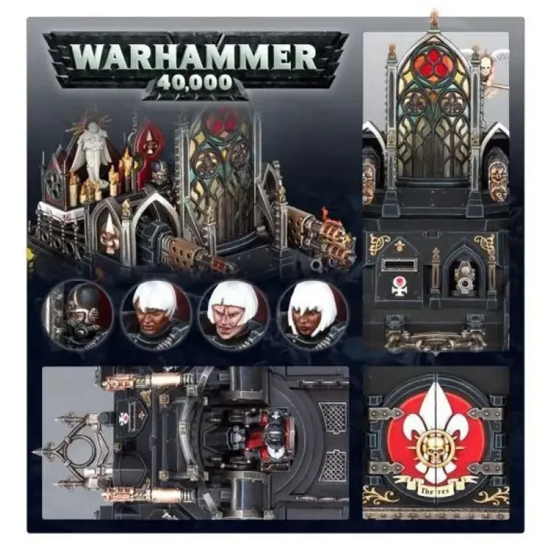 Миниатюра WARHAMMER 40000: ADEPTA SORORITAS - IMMOLATOR