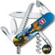 Швейцарский складной нож 91мм Victorinox CAMPER DESIGN Фантастическая птичка 1.3613.3.R2100pk