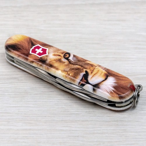 Складаний ніж Victorinox SPARTAN ANIMAL Лев 1.3603.7.F1010pw