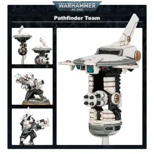 Набір мініатюр WARHAMMER 40000: TAU EMPIRE - PATHFINDER TEAM