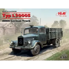 Германский грузовой автомобиль Typ L3000S, 2 МВ 1:35