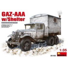 Збірна модель1:35 Автомобіль ГАЗ-AAA w:Shelter Miniart 35183