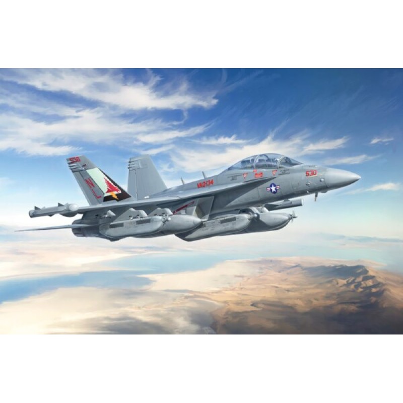 Сборная модель самолета Cборная модель 1:48 Самолет EA-18G Growler Италери 2824 1:48