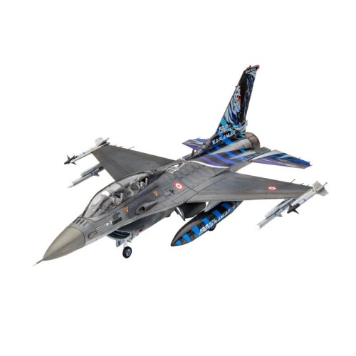 Збірна модель літака Збірна модель-копія Revell Літак F-16D Tigermeet 2014 рівень 4 масштаб 1:72 1:72