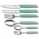 Ніж для томатів Victorinox SWISS MODERN Tomato&Sausage 11см хвил зелен 6.9006.11W41