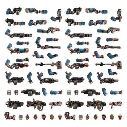 Набір мініатюр WARHAMMER 40000: NECROMUNDA - ORLOCK WEAPONS UPGRADES