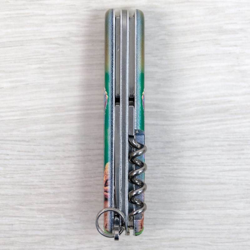 Складаний ніж Victorinox CAMPER ANIMAL Хамелеон 1.3613.3.F1020pw