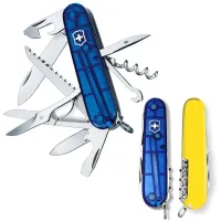 Швейцарский складной нож Victorinox HUNTSMAN UKRAINE 1.3713.T2.8
