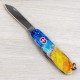 Складаний ніж Victorinox SPARTAN UKRAINE Жовто-сині бризки 1.3603.7.T3160pw