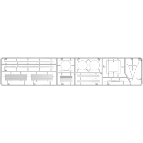 Сборная модель 1:35 Немецкий промышленный трактор D8511 образца 1936 года с грузовым прицепом