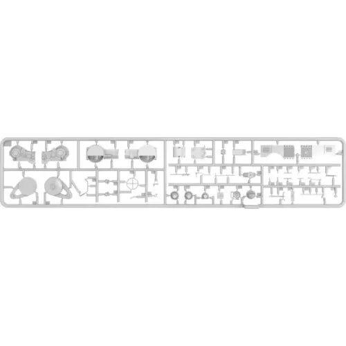 Сборная модель 1:35 Немецкий промышленный трактор D8511 образца 1936 года с грузовым прицепом