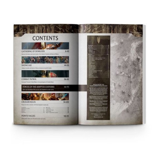Книга WARHAMMER 40000: CODEX: ADEPTUS CUSTODES (ENG)