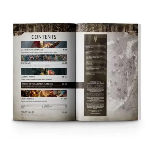 Книга WARHAMMER 40000: CODEX: ADEPTUS CUSTODES (ENG)