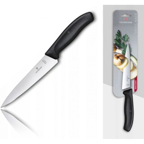 Універсальний кухонний ніж Victorinox SWISS CLASSIC 15см чорн 6.8003.15B