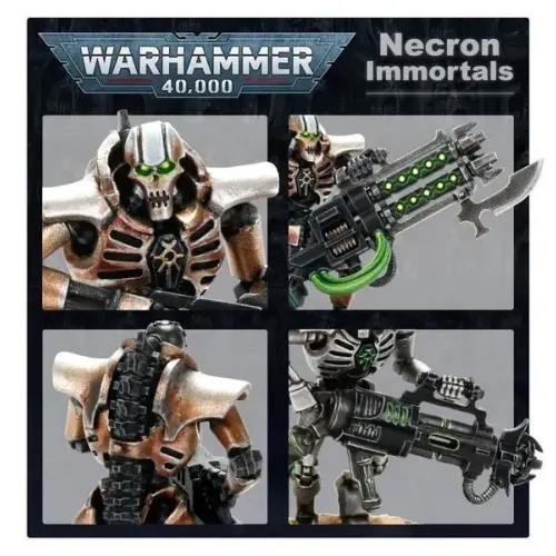 Набор миниатюр WARHAMMER 40000: NECRONS - IMMORTALS