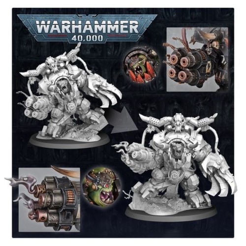 Набор миниатюр WARHAMMER 40000: ORKS - GHAZGHKULL THRAKA