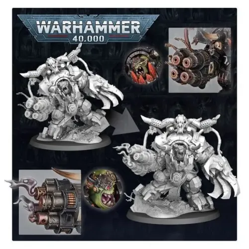 Набір мініатюр WARHAMMER 40000: ORKS - GHAZGHKULL THRAKA